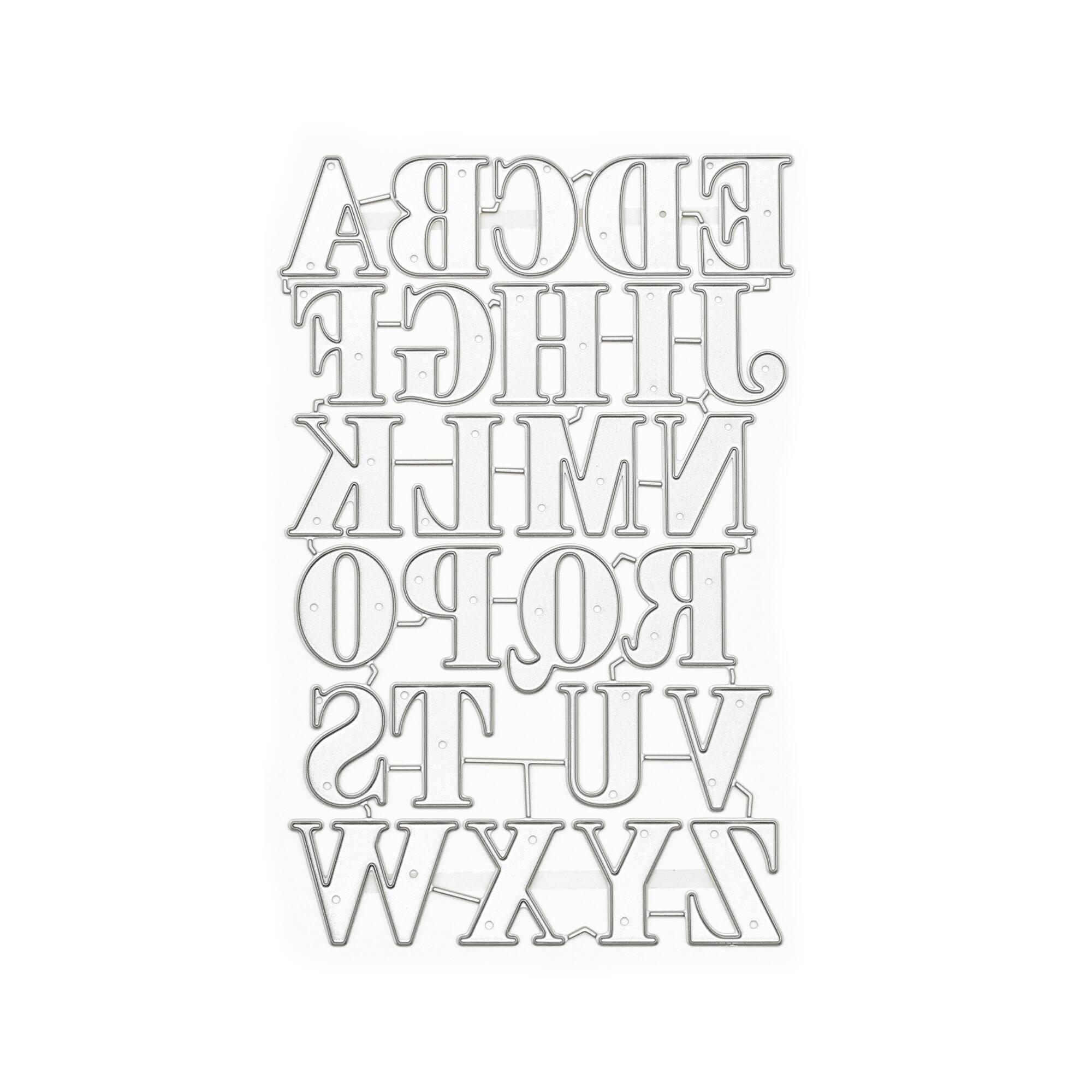 6 Pack: Alphabet Cutting Die by Recollections™